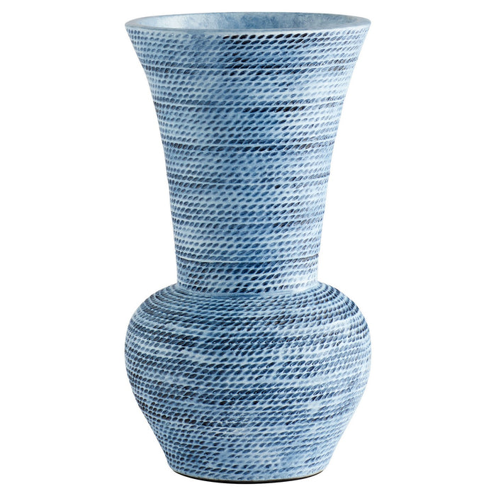 Cyan 11551 Vase, Blue Ombre