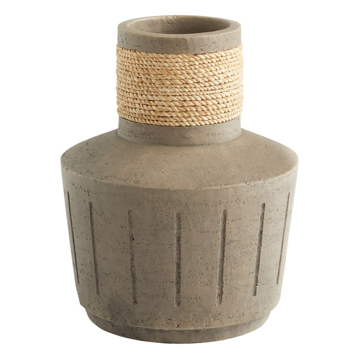 Cyan 11555 Vase, Matt Grey