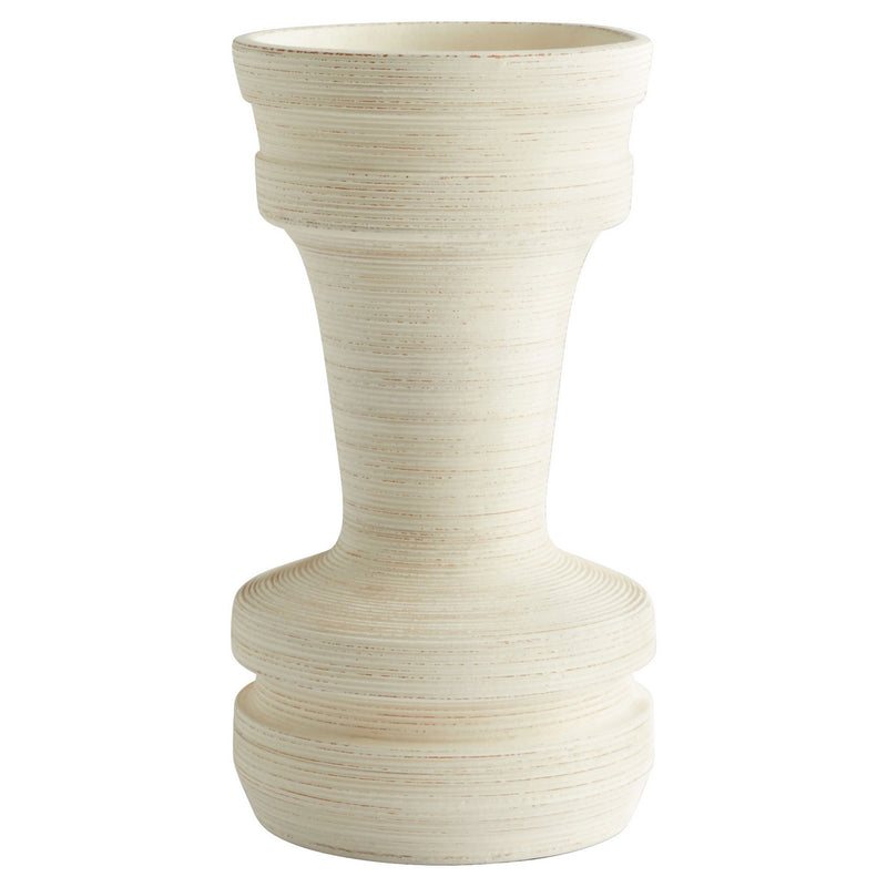 Cyan 11560 Vase, Latte White