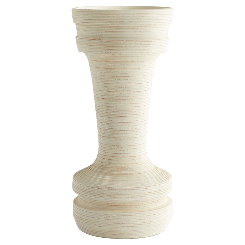 Cyan 11561 Vase, Latte White