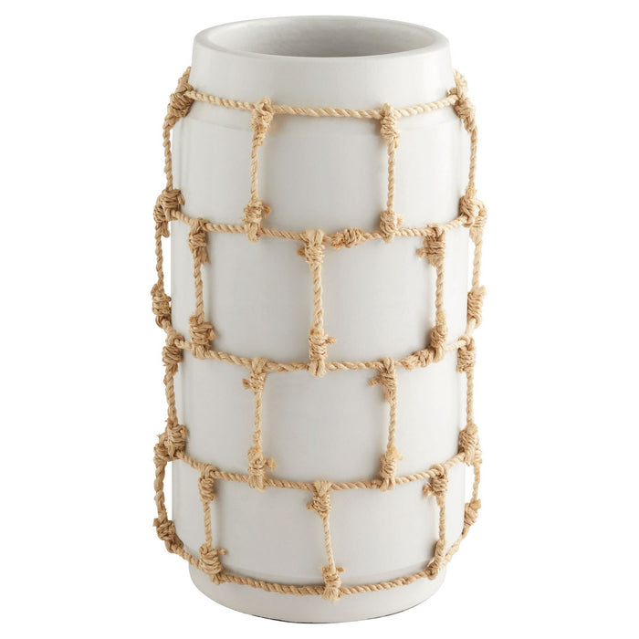 Cyan 11582 Vase, White