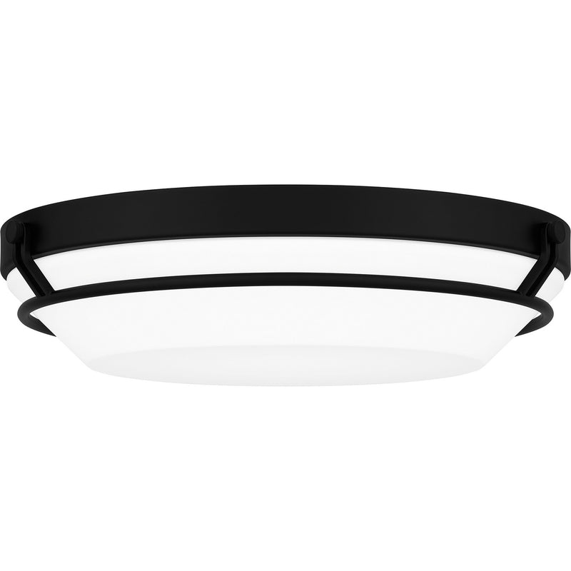 Quoizel DNB1616MBK LED Flush Mount, Matte Black