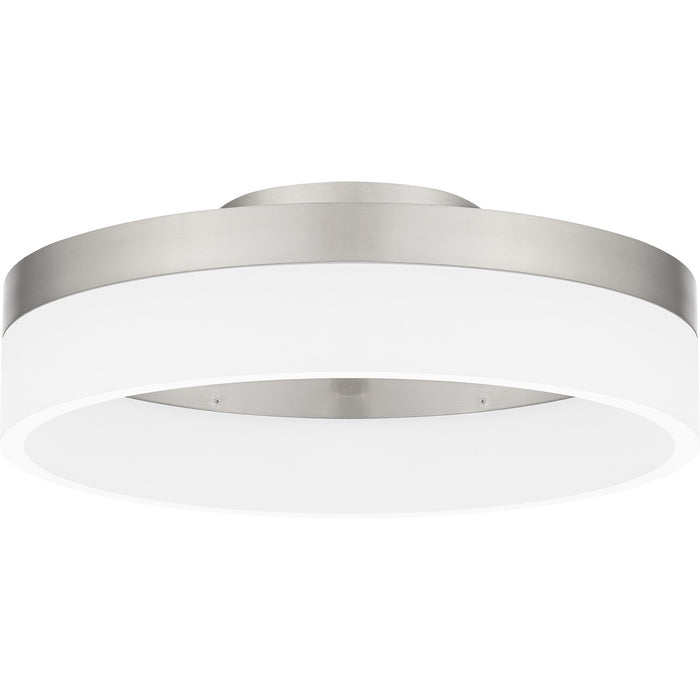 Quoizel PCOH1608BN LED Flush Mount, Brushed Nickel