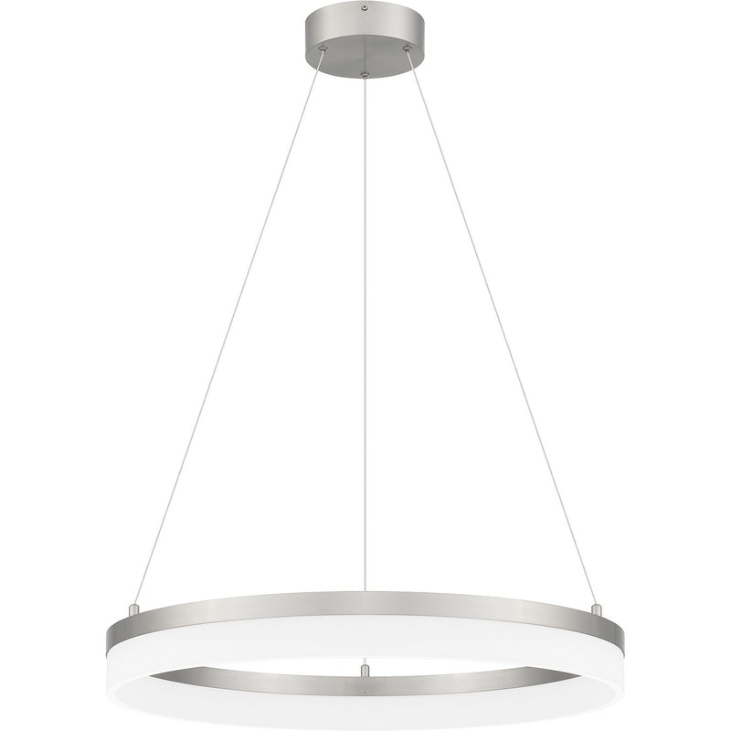 Quoizel PCOH2824BN LED Pendant, Brushed Nickel