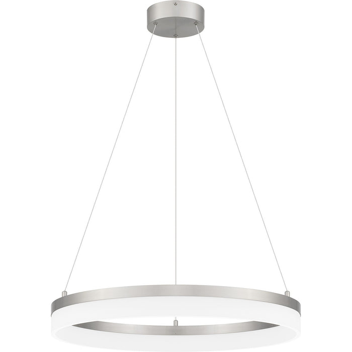 Quoizel PCOH2824BN LED Pendant, Brushed Nickel