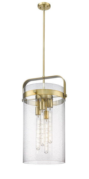 Innovations 413-4SL-BB-G413-4S-12SDY LED Pendant, Brushed Brass