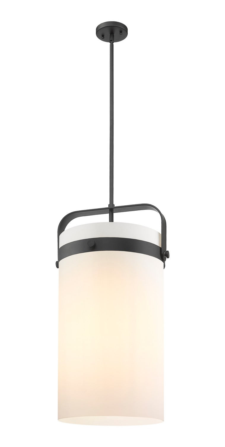 Innovations 413-4SL-BK-G413-4S-12WH LED Pendant, Matte Black