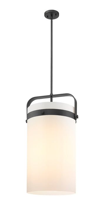 Innovations 413-4SL-BK-G413-4S-12WH LED Pendant, Matte Black
