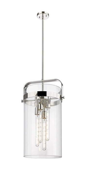 Innovations 413-4SL-PN-G413-4S-12CL LED Pendant, Polished Nickel
