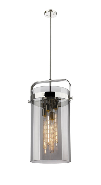 Innovations 413-4SL-PN-G413-4S-12SM LED Pendant, Polished Nickel