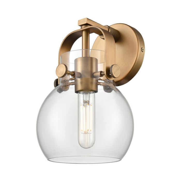 Innovations 423-1W-BB-G410-6CL LED Wall Sconce, Brushed Brass