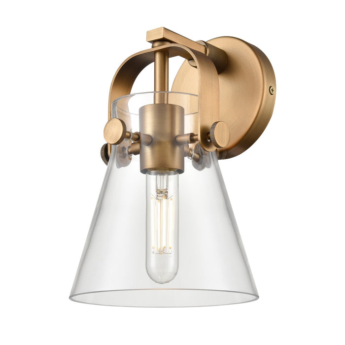 Innovations 423-1W-BB-G411-6CL LED Wall Sconce, Brushed Brass