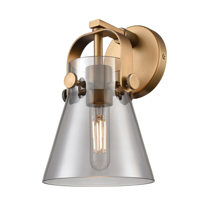 Innovations 423-1W-BB-G411-6SM LED Wall Sconce, Brushed Brass
