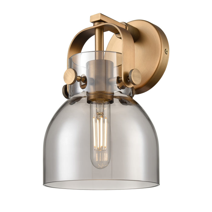 Innovations 423-1W-BB-G412-6SM LED Wall Sconce, Brushed Brass