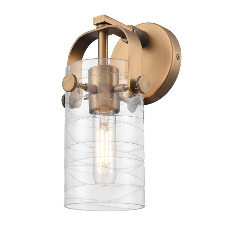 Innovations 423-1W-BB-G423-7DE LED Wall Sconce, Brushed Brass