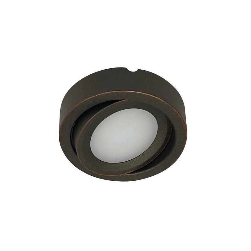 Nora Lighting NMP2-A35BZ LED Puck Light, Bronze