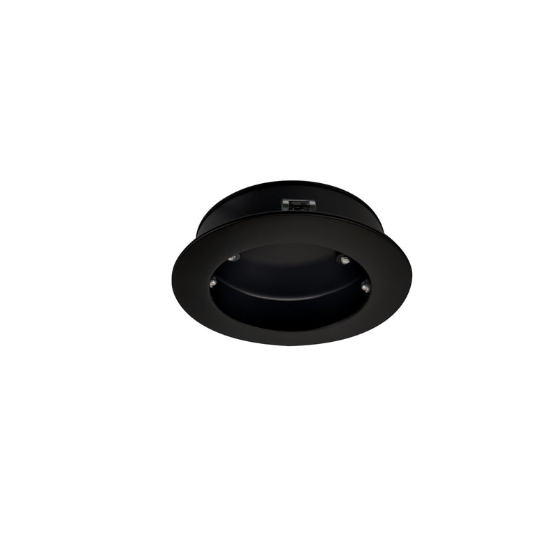 Nora Lighting NMP-ARECB Recessed Flange Accessory, Black