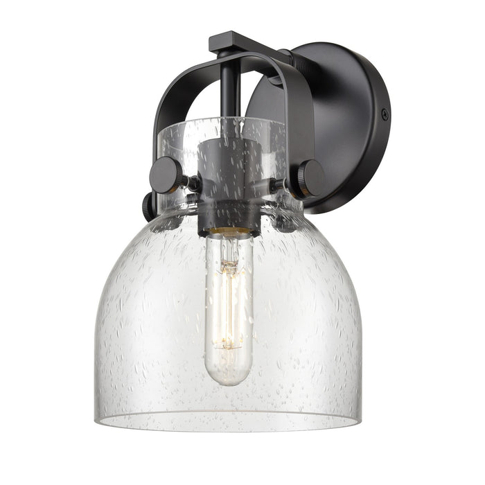 Innovations 423-1W-BK-G412-6SDY LED Wall Sconce, Matte Black