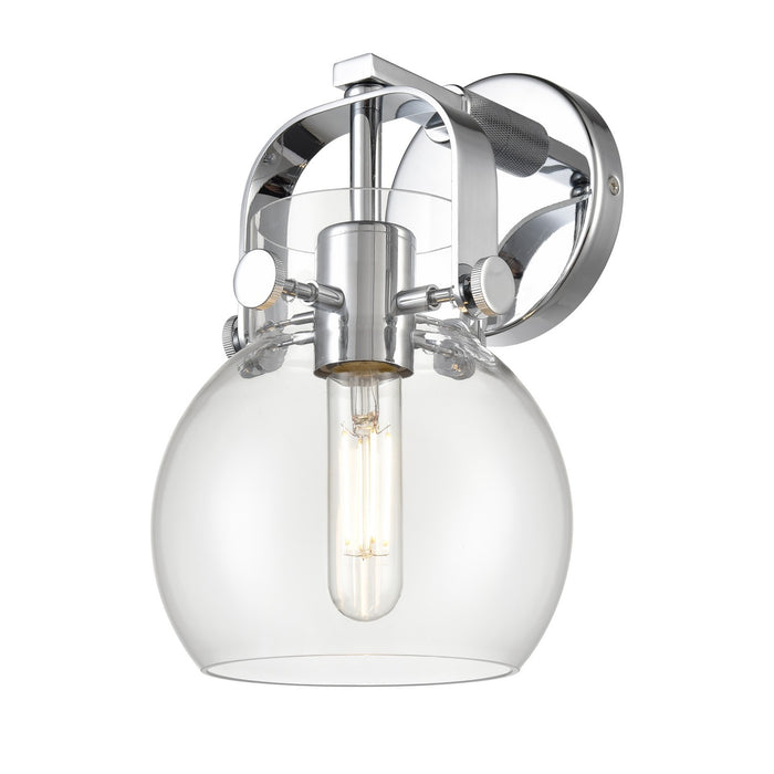 Innovations 423-1W-PC-G410-6CL LED Wall Sconce, Polished Chrome