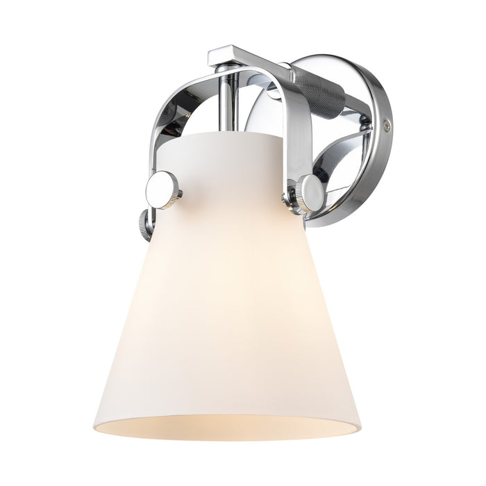 Innovations 423-1W-PC-G411-6WH LED Wall Sconce, Polished Chrome