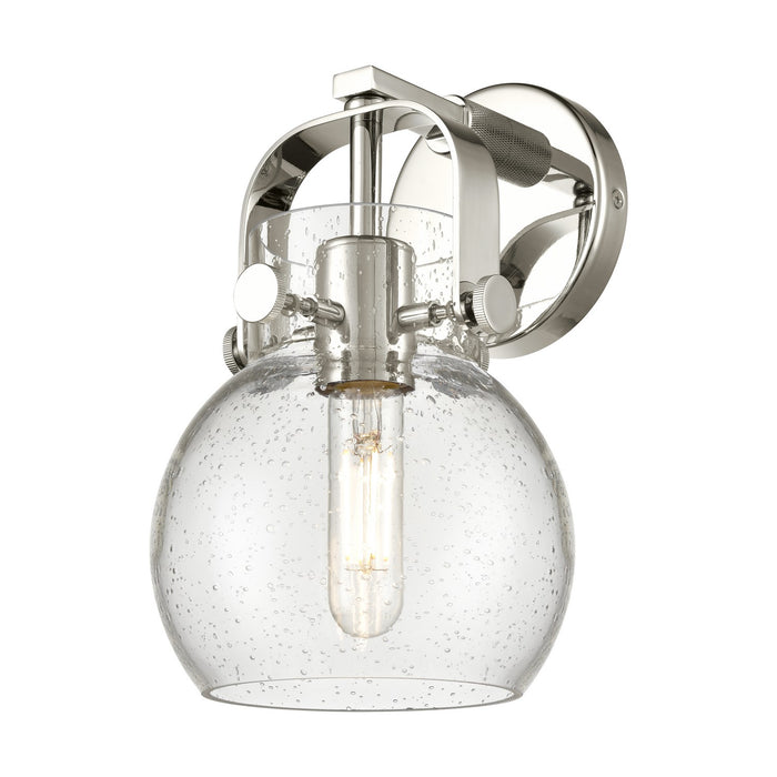 Innovations 423-1W-PN-G410-6SDY LED Wall Sconce, Polished Nickel