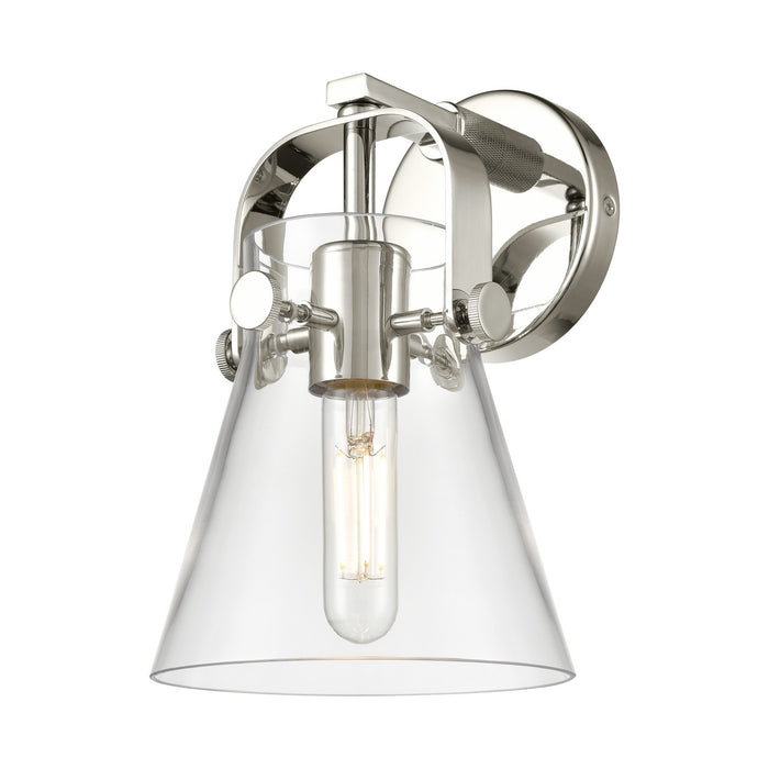 Innovations 423-1W-PN-G411-6CL LED Wall Sconce, Polished Nickel