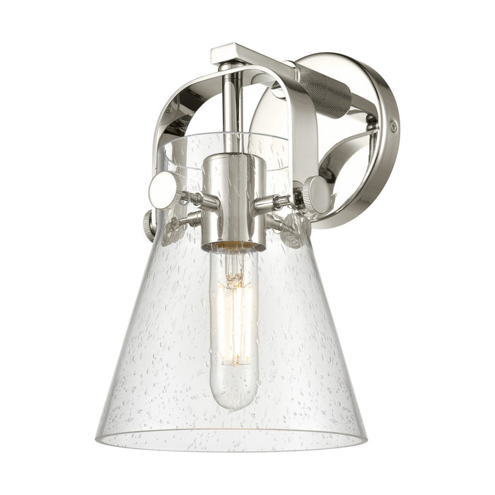Innovations 423-1W-PN-G411-6SDY LED Wall Sconce, Polished Nickel