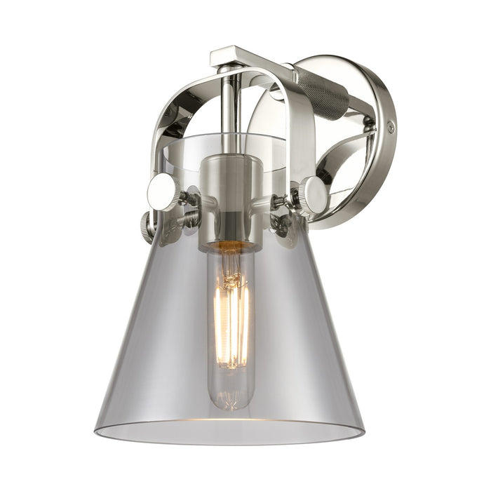 Innovations 423-1W-PN-G411-6SM LED Wall Sconce, Polished Nickel