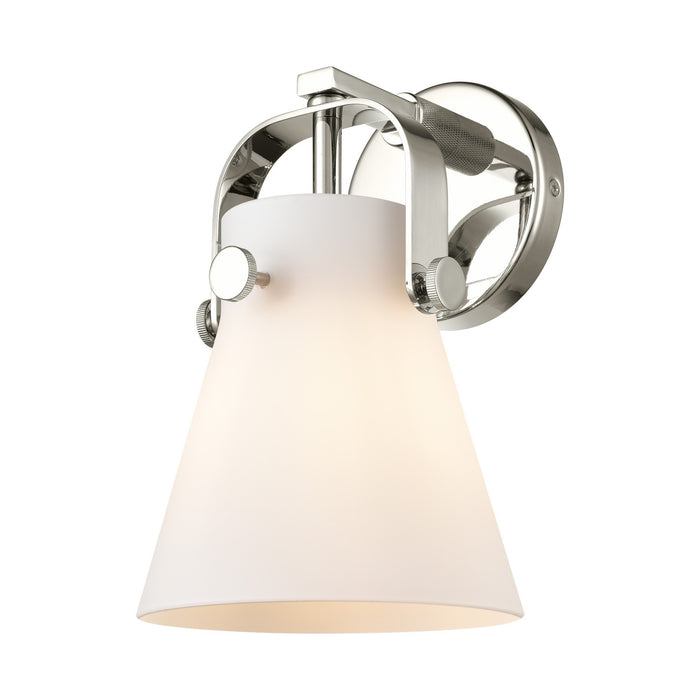 Innovations 423-1W-PN-G411-6WH LED Wall Sconce, Polished Nickel