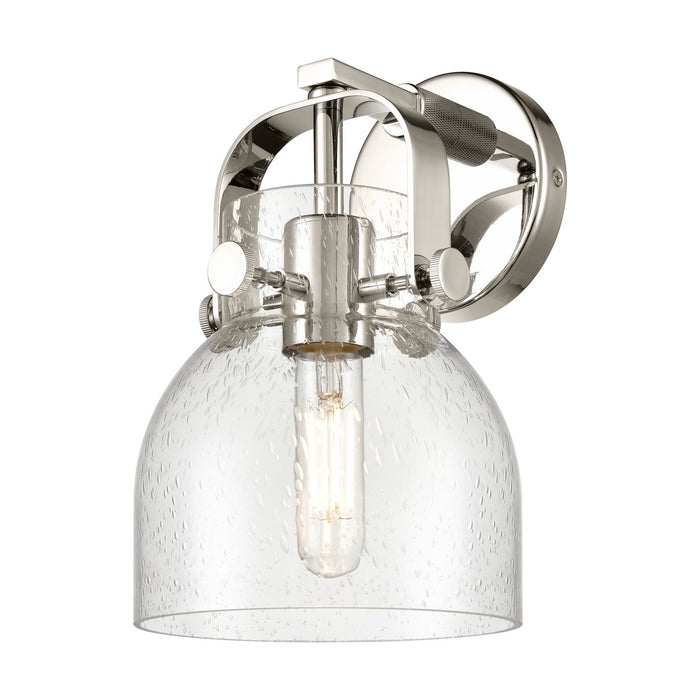 Innovations 423-1W-PN-G412-6SDY LED Wall Sconce, Polished Nickel