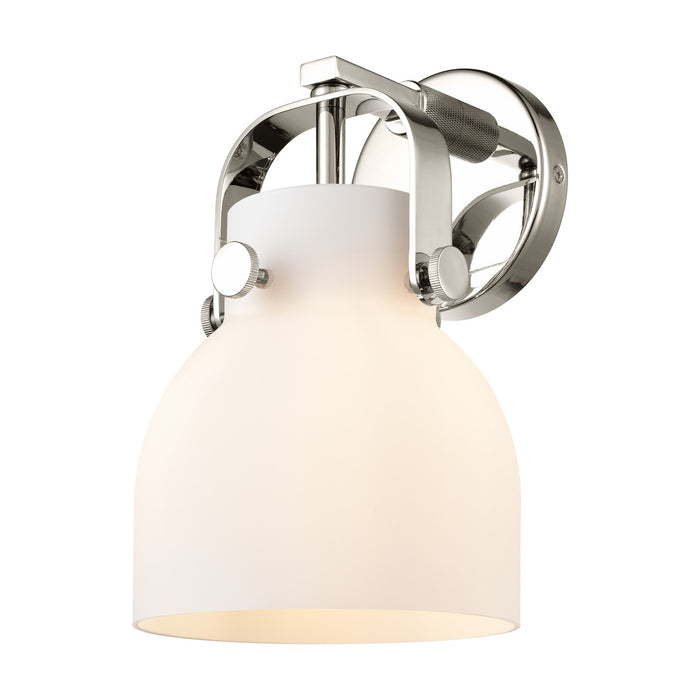 Innovations 423-1W-PN-G412-6WH LED Wall Sconce, Polished Nickel