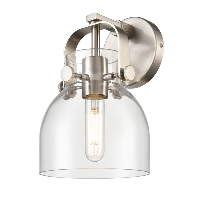 Innovations 423-1W-SN-G412-6CL LED Wall Sconce, Satin Nickel