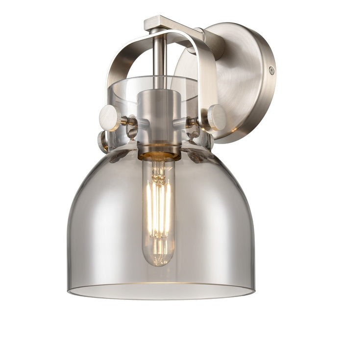 Innovations 423-1W-SN-G412-6SM LED Wall Sconce, Satin Nickel