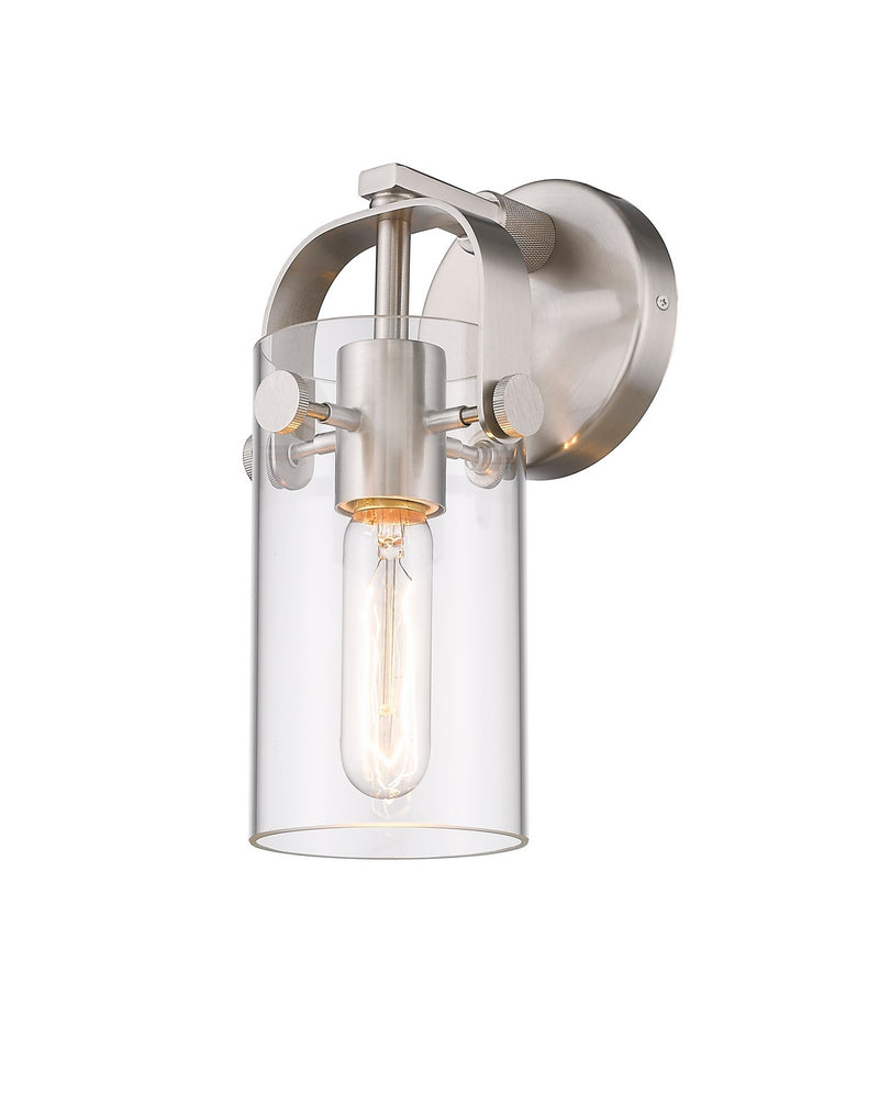 Innovations 423-1W-SN-G423-7CL LED Wall Sconce, Satin Nickel