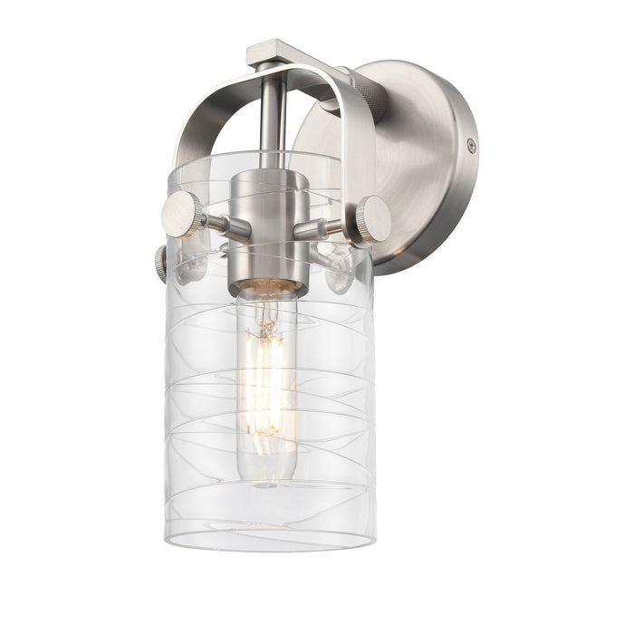 Innovations 423-1W-SN-G423-7DE LED Wall Sconce, Satin Nickel