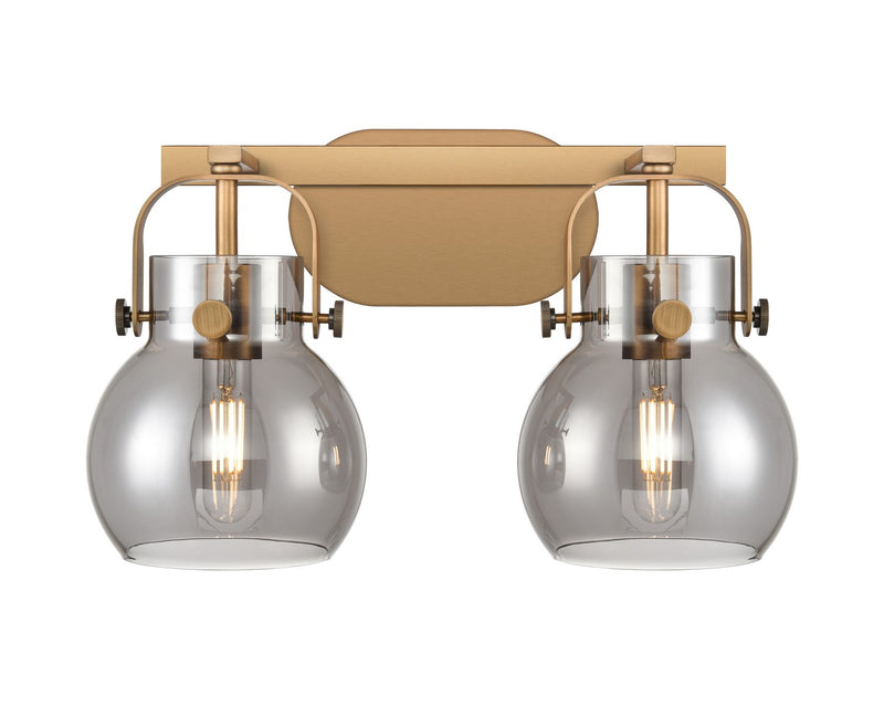 Innovations 423-2W-BB-G410-6SM LED Bath Vanity, Brushed Brass