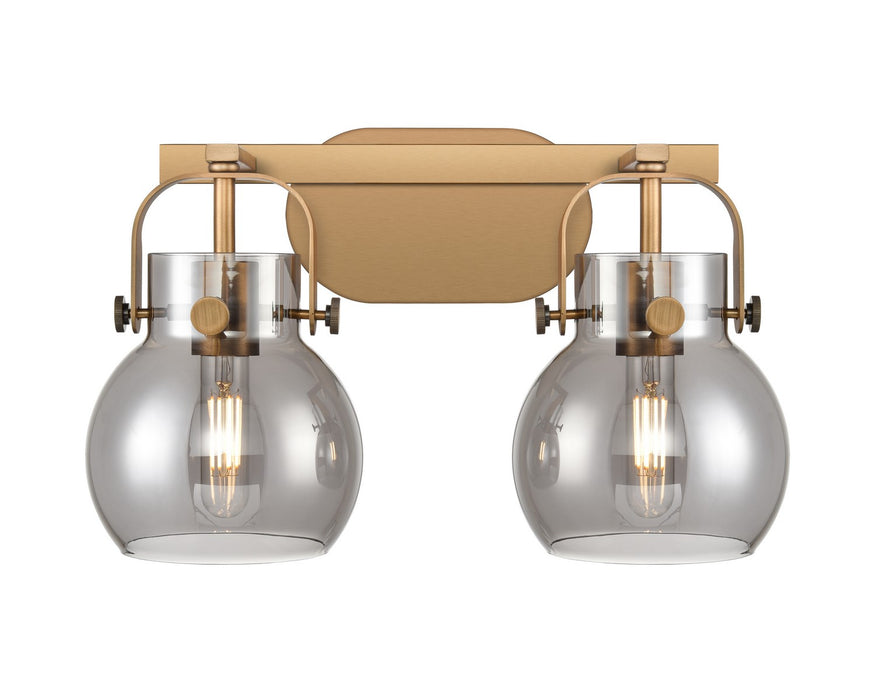 Innovations 423-2W-BB-G410-6SM LED Bath Vanity, Brushed Brass
