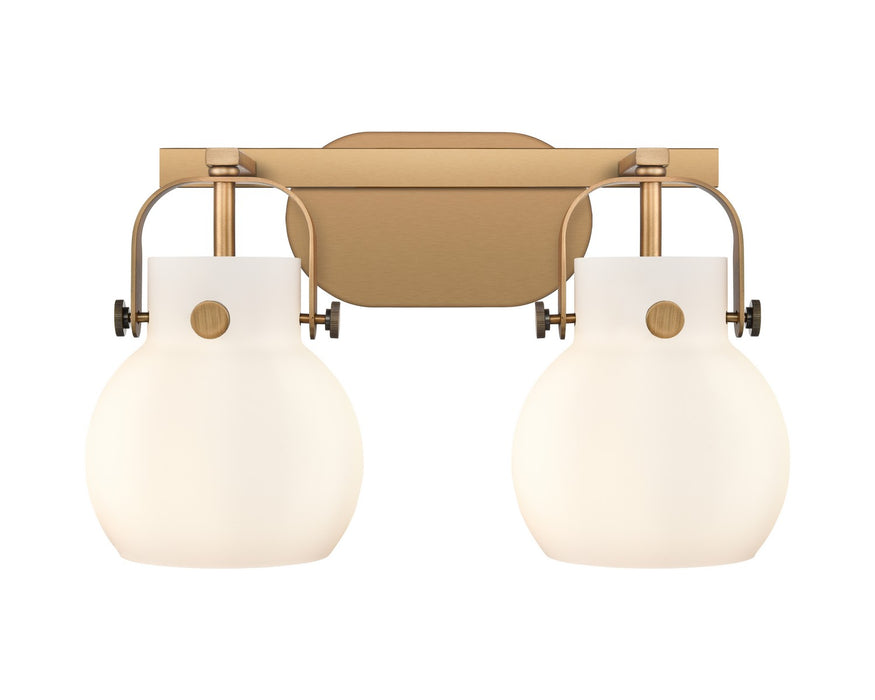 Innovations 423-2W-BB-G410-6WH LED Bath Vanity, Brushed Brass