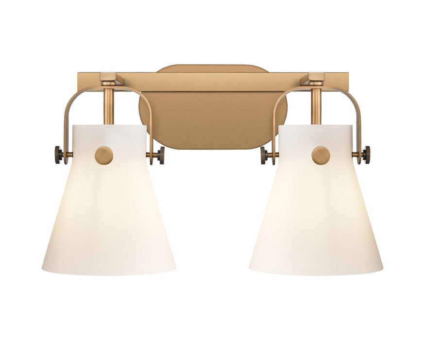 Innovations 423-2W-BB-G411-6WH LED Bath Vanity, Brushed Brass