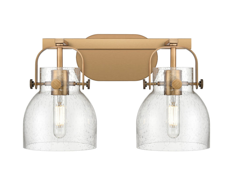 Innovations 423-2W-BB-G412-6SDY LED Bath Vanity, Brushed Brass