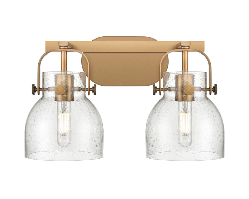 Innovations 423-2W-BB-G412-6SDY LED Bath Vanity, Brushed Brass