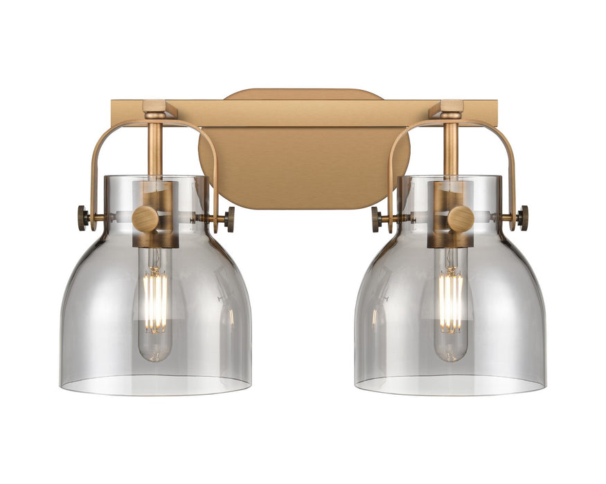 Innovations 423-2W-BB-G412-6SM LED Bath Vanity, Brushed Brass