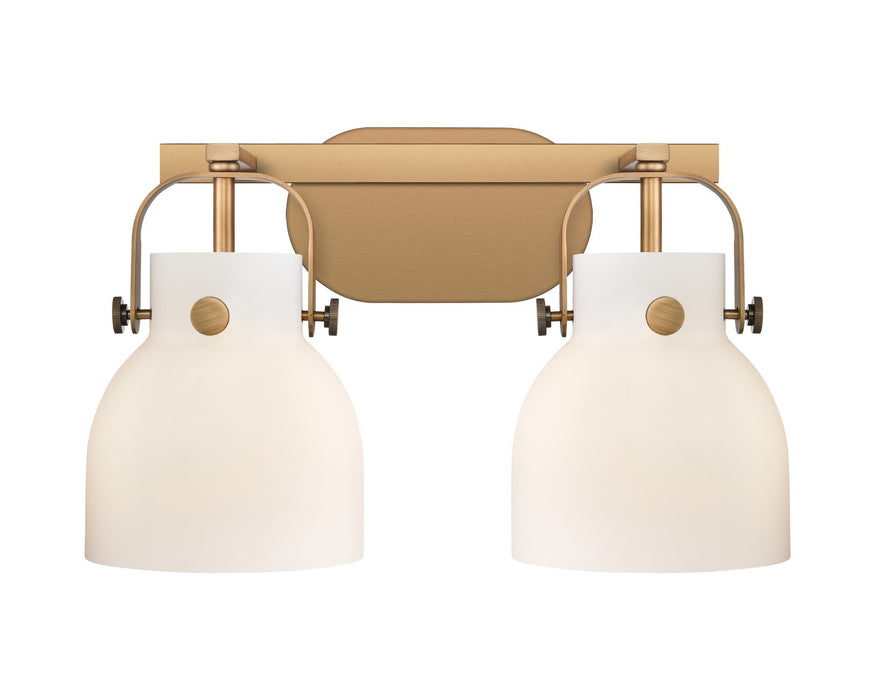 Innovations 423-2W-BB-G412-6WH LED Bath Vanity, Brushed Brass