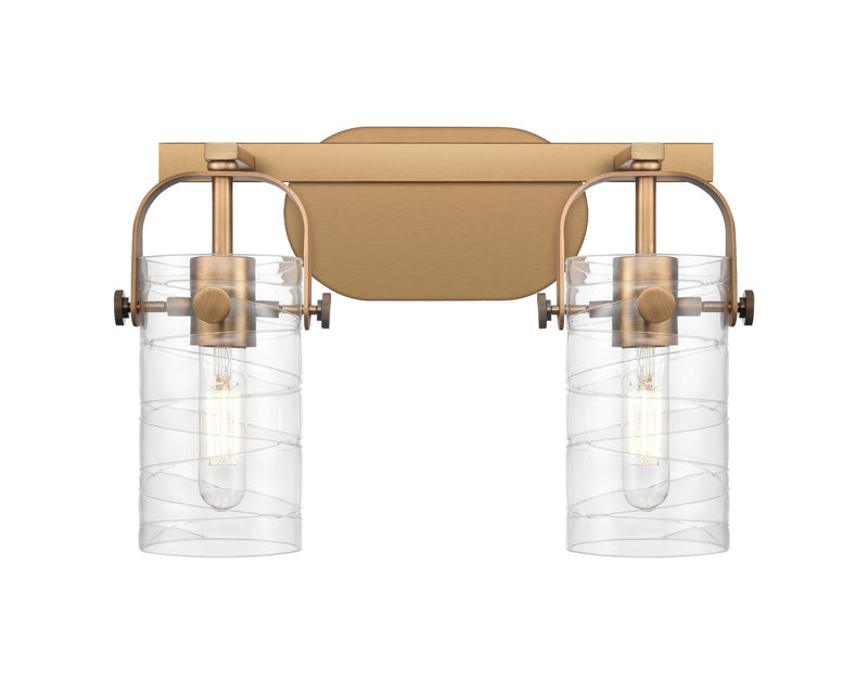 Innovations 423-2W-BB-G423-7DE LED Bath Vanity, Brushed Brass