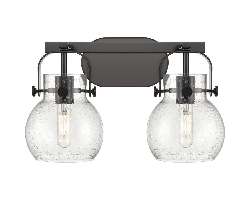 Innovations 423-2W-BK-G410-6SDY LED Bath Vanity, Matte Black