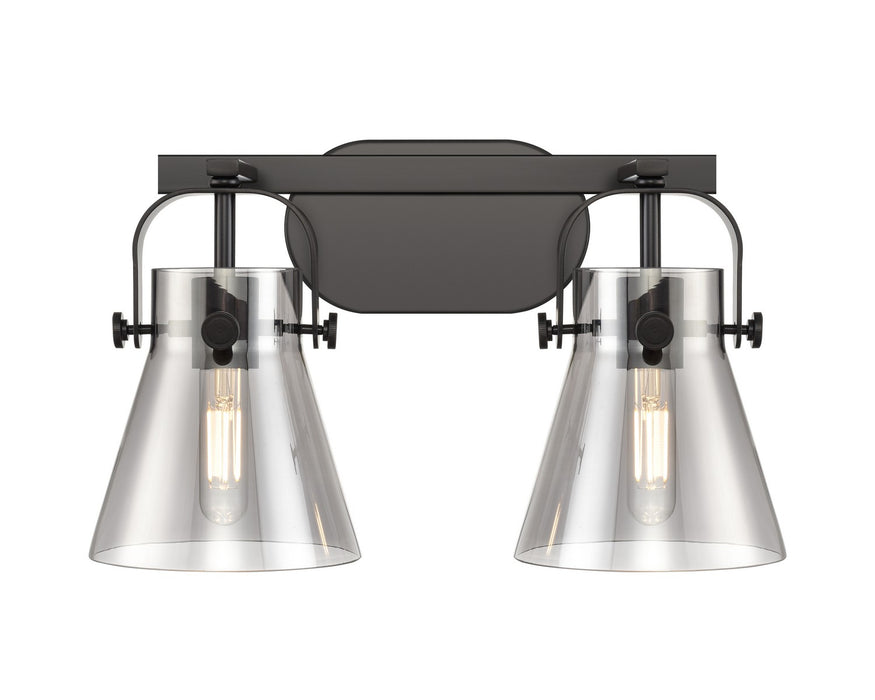 Innovations 423-2W-BK-G411-6SM LED Bath Vanity, Matte Black