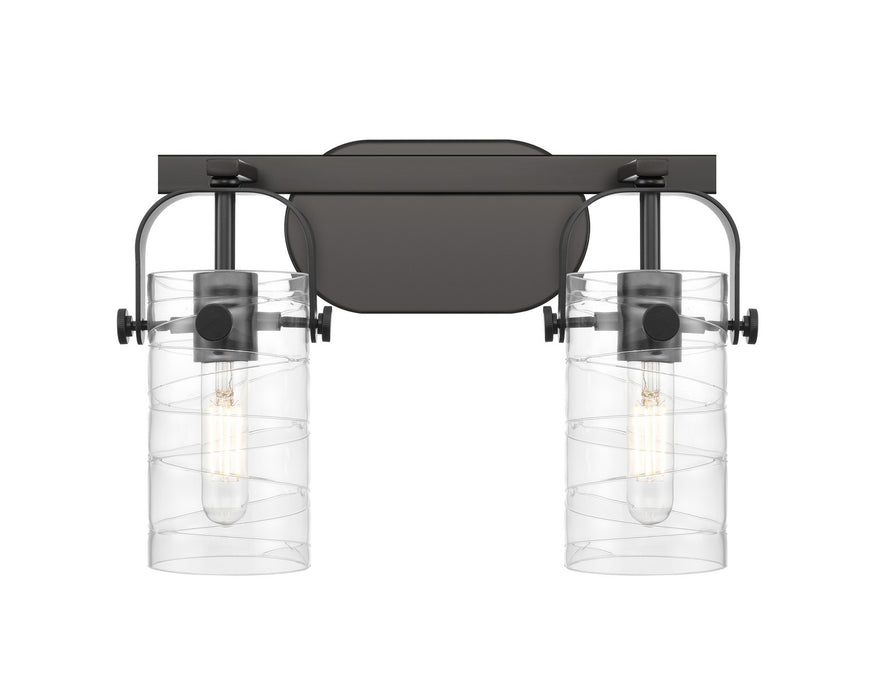 Innovations 423-2W-BK-G423-7DE LED Bath Vanity, Matte Black
