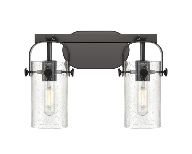 Innovations 423-2W-BK-G423-7SDY LED Bath Vanity, Matte Black