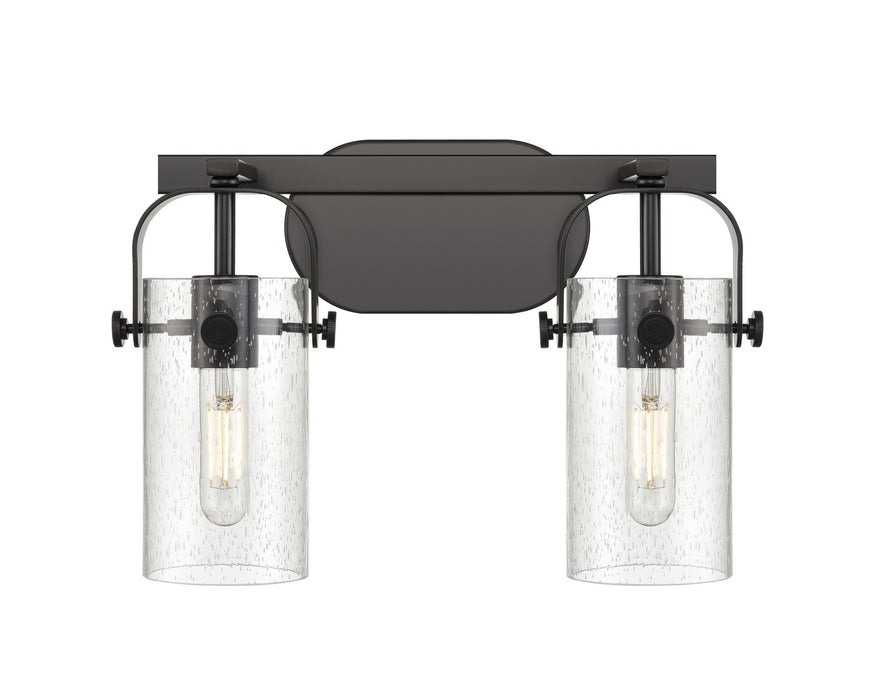 Innovations 423-2W-BK-G423-7SDY LED Bath Vanity, Matte Black