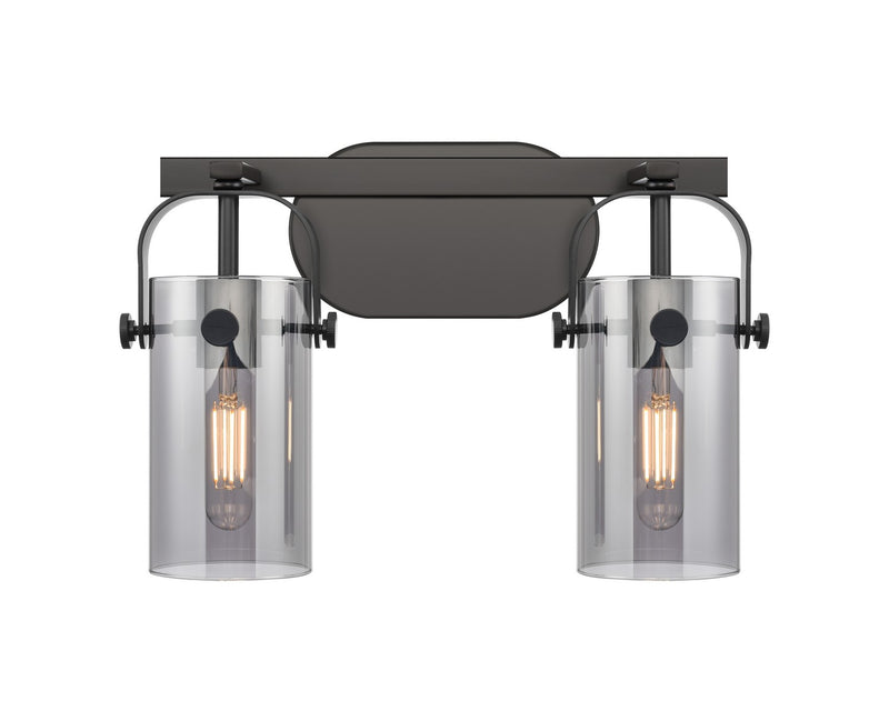Innovations 423-2W-BK-G423-7SM LED Bath Vanity, Matte Black